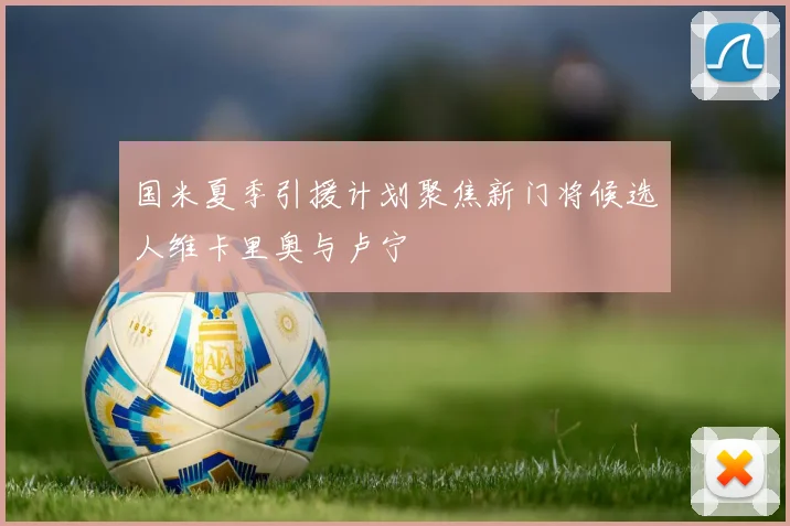 国米夏季引援计划聚焦新门将候选人维卡里奥与卢宁